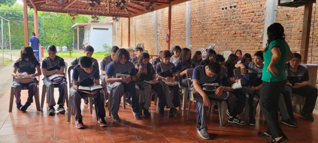 Leo teaching at school 2_2024